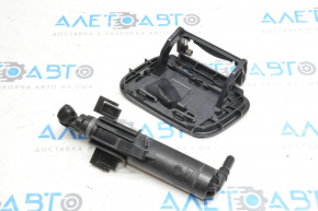 Headlight washer nozzle right Audi A4 B8 13-16 rest with cover