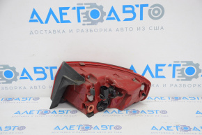 External wing lamp left Audi A4 B8 13-16 rest sedan LED, missing part of glass