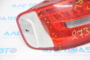 External wing lamp left Audi A4 B8 13-16 rest sedan LED, missing part of glass