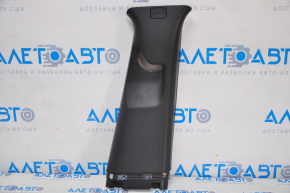 Center pillar trim upper belt right Chevrolet Malibu 16-23 black