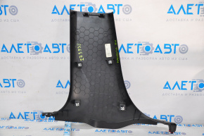 Center pillar trim lower right Chevrolet Malibu 16-23 black, scratches