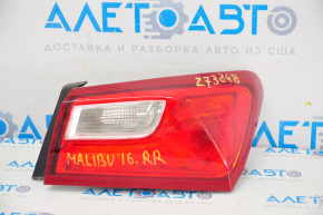Lamp outer wing right Chevrolet Malibu 16-25 halogen