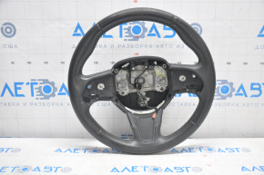 Naked steering wheel Chrysler 200 15-17 leather black, rubbed