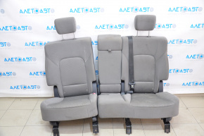 Rear row of seats 2 row Hyundai Santa FE Sport 13-16 pre-restyling, cloth gray