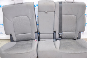 Rear row of seats 2 row Hyundai Santa FE Sport 13-16 pre-restyling, cloth gray