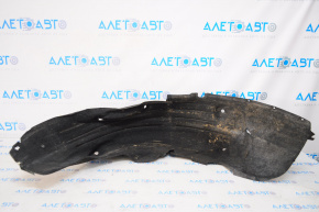Rear left fender liner Hyundai Santa FE Sport 13-18 dented, torn