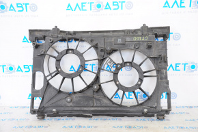 Lexus CT200h 11-17 bare radiator shroud diffuser with upper bar