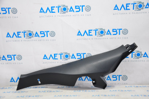 Rear pillar trim lower left Lexus CT200h 11-17 black, worn
