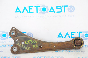 Rear right longitudinal arm Lexus CT200h 11-17 torn silent block, rusty