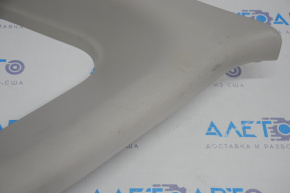 Rear pillar trim left Nissan Versa Note 13-19 gray, scratches