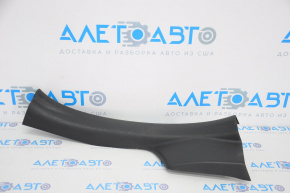 Door sill trim rear right Nissan Versa Note 13-19 black, broken fastening