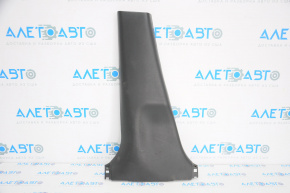 Center pillar trim lower left Nissan Versa Note 13-19 black, scratches