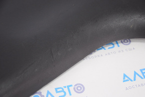Center pillar trim lower left Nissan Versa Note 13-19 black, scratches
