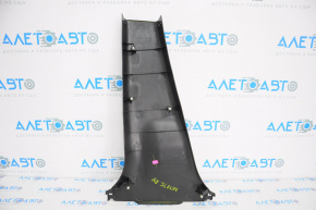 Center pillar trim lower right Nissan Versa Note 13-19 black, scratches