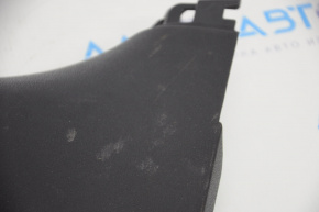 Center pillar trim lower right Nissan Versa Note 13-19 black, scratches