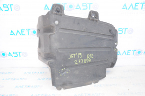 Rear right protection VW Jetta 19-24 crack, breakage of the fastener