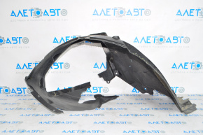 Front left fender liner Infiniti QX50 19-20 missing fragment, broken fasteners