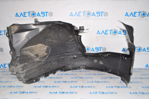 Front left fender liner Infiniti QX50 19-20 missing fragment, broken fasteners