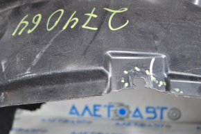 Front left fender liner Infiniti QX50 19-20 missing fragment, broken fasteners