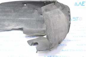 Rear left fender liner Audi A4 B8 08-16 tear, strong, no fragment