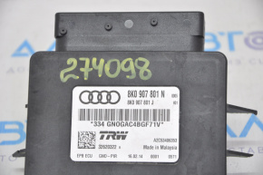 Parking Brake Control Module Audi A4 B8 08-16 broken fasteners, broken housing