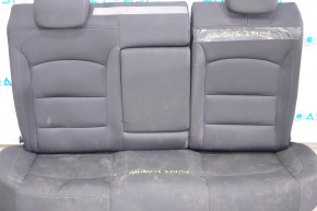 Rear row of seats 2nd row Chevrolet Malibu 16-23 black cloth, dry cleanable