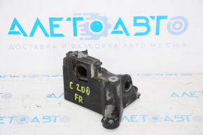 Radiator bracket upper right Chrysler 200 15-17 3.6 plastic + rubber