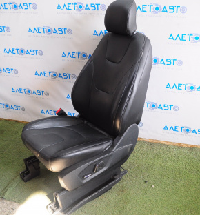 Driver's seat Ford Edge 15-24 airbag, leather black