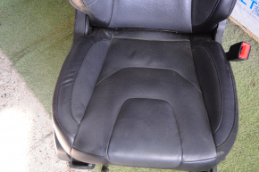 Passenger seat Ford Edge 15-17 airbag, leather black