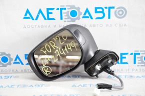 Side mirror left Subaru Forester 19-24 SK 11 pins, BSM, heated, black