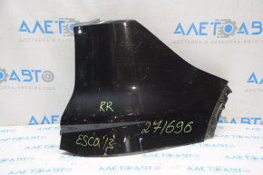 Rear bumper bare right Ford Escape MK3 13-16 prerest, black UH scratches