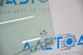 Rear right door glass for Hyundai Sonata 15-19
