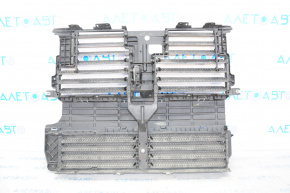 Radiator deflector blinds assembly Ford Edge 15-18 prerest with motor, breakage of fastener