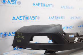 Rear bumper bare Ford Escape MK3 13-16 prerest without parking sensor, broken fastener, dent, scratches