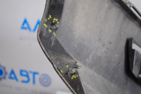 Rear bumper bare Ford Escape MK3 13-16 prerest without parking sensor, broken fastener, dent, scratches