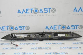 Upper trunk door molding without emblem Ford Escape MK3 13-16 pre-restored for camera