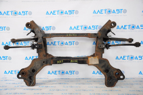 Rear subframe Ford Fusion mk5 13-20 FWD rusty with levers, 4 S\B for replacement