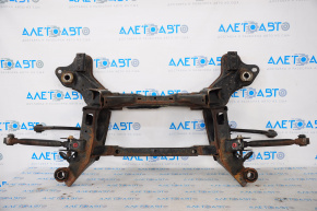 Rear subframe Ford Fusion mk5 13-20 FWD rusty with levers, 4 S\B for replacement