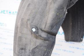 Rear left fender liner Hyundai Sonata 15-17 SE is dented