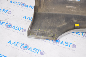 Right threshold Hyundai Sonata 15-17 SE silver Y8 scratches, breakage, crack