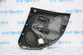 Door trim card rear left Jeep Renegade 15-22 black cloth