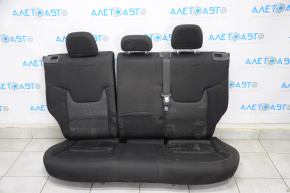 Rear row of seats 2 row Jeep Renegade 15-20 cloth black