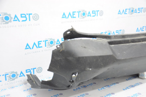 Bare rear bumper Jeep Renegade 15-18 pre-rest, structure, dented, torn, missing left part