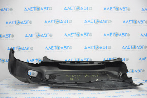Bare rear bumper Jeep Renegade 15-18 pre-rest, structure, dented, torn, missing left part