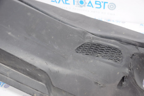 Bare rear bumper Jeep Renegade 15-18 pre-rest, structure, dented, torn, missing left part