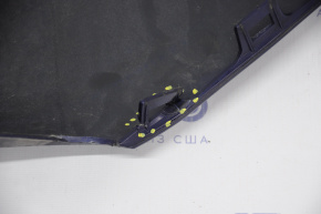 Rear bumper bare right fang Jeep Renegade 15-23 blue dented fastening, tear of fastening