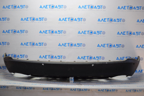 Lip of rear bumper Ford Edge 15-18 prerest matte SE, SEL for parking sensors, scratches