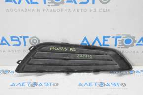 Bumper grill right Ford Focus mk3 15-18 rest without fog lights, scratch