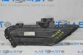 Front bumper grille left Ford Fusion mk5 13-16 without fog lights, painted