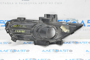 Front bumper grille left Ford Fusion mk5 13-16 under fog lights gloss, scratches